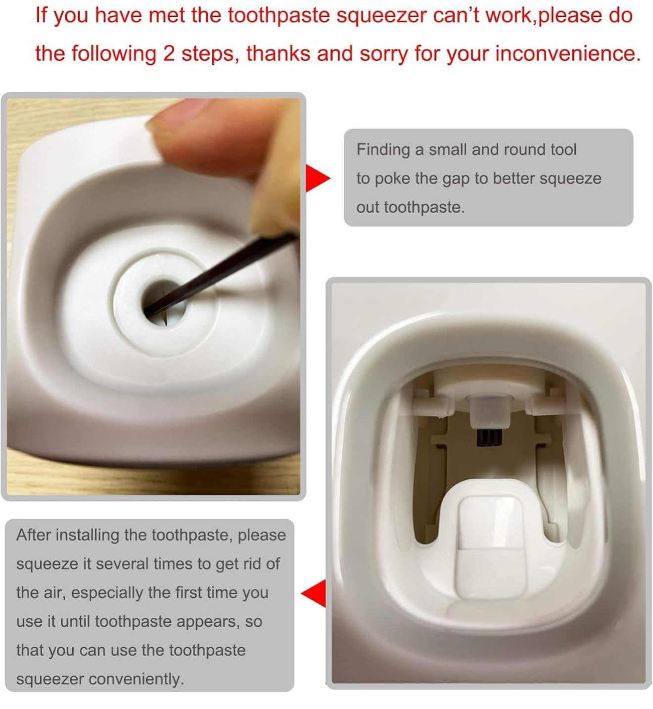 Automatic Wall-Mounted Toothpaste Dispenser - Perfect for Kids & Adults (Grey, 1 Piece)